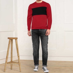 Nouveaux sweats à capuche pour hommes, col rond personnalisé, en molleton uni 100% coton, coupe oversize légère, marque privée, vente en gros, streetwear - Product Image 6