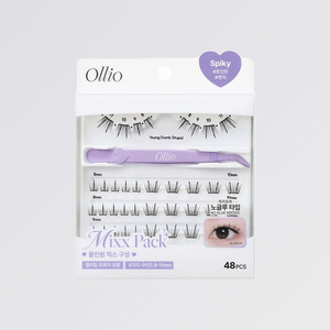 Extensions de cils Vavalash Ollio, pack mixte sans colle, cils effilés, extensions de cils DIY - Product Image 2