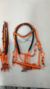 บลูฮอร์ส BH-4104 บังเหียนสำหรับแข่งขันแบบ Endurance พร้อมแผ่นรองอก ทำจาก PVC และหัวเข็มขัดสแตนเลส ปรับแต่งสีและขนาดได้ตามต้องการ - Product Image 2