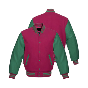Boxy <b>Shearling</b> Fleece Contrast Utility Varsity <b>Jacket</b> Cargo Pocket Colorblock Relaxed Fit Denim Distressed <b>Men's</b> <b>Jackets</b> - Product Image 3