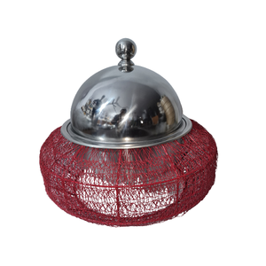 Fabulosa Cacerola Aislada con Tapa de Acero, Utensilio de Cocina para Servir Alimentos a Precios Razonables - Product Image 1