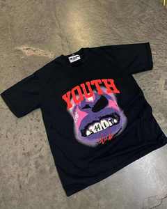 เสื้อยืดโอเวอร์ไซส์ลายกราฟิก ผ้าคอตตอน 100% สตรีทแวร์ พิมพ์ลาย DTG ทรงบ็อกซี่ ไหล่ตก ยูนิเซ็กซ์ รับผลิตแบบ OEM ODM - Product Image 2