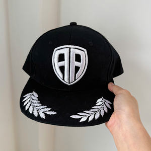 Custom Captain Oak Leaves Embroidered Baseball <b>Cap</b> Woven Plain Fabric Snapback <b>Cap</b> Cotton Sweatband Sports Character Pattern - Product Image 2