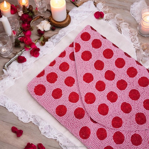 Bolso de Mano con Cuentas de Perlas Hechas a Mano, Bolso de Noche Bordado, Bolso de Lujo para Novia, Fiesta de Bodas, Diseño Personalizado, Elegante y Portátil - Product Image 3