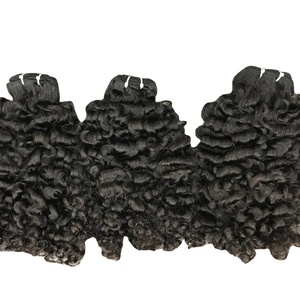 ผมหยิกพม่าผมมนุษย์100% จากผมดิบอินเดีย - Product Image 1