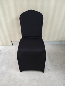 Funda de Silla Elástica de Spandex de Primera Calidad MKS INDIA, Duradera, Cosida, Lavable a Máquina, 40x40x60cm, para Bodas - Product Image 1