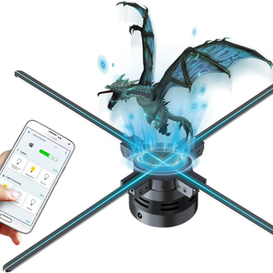 Hologram fan Missyou 60cm 3D Hologram and700 Video Libraries,Horror Advertising Display for Exhibitions,Shopping Malls,Christmas - Product Image 1