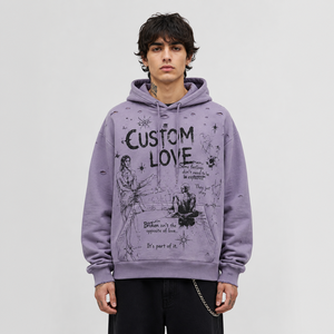 Sudadera con capucha de ropa deportiva para hombre OEM, con cremallera completa, forro polar ligero, suministro de fábrica - Product Image 3