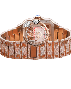 นาฬิกาข้อมือเพชรโมอิสซาไนต์สแตนเลสสตีลพรีเมียมสำหรับผู้ชาย นาฬิกาแฟชั่นสุดหรู - Product Image 3