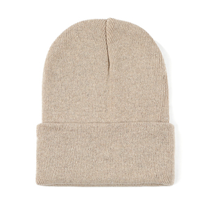 Gorros Deportivos Unisex para Adultos, Tejidos a Máquina, Casuales, para Otoño e Invierno, Cálidos, de Color Puro, Tejido con Hilo Neutro, 100% - Product Image 4