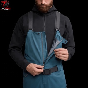 Overol de Pesca Impermeable y Transpirable para Hombre, de Nailon, con Estampado Personalizado, Cinturón Ajustable y Cremallera Vertical en el Pecho - Product Image 1