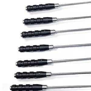 Juego de 8 instrumentos quirúrgicos ortopédicos de acero inoxidable para cirugía de cadera con retractor de cemento - Product Image 3