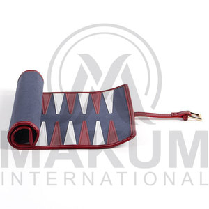 Jeu de Backgammon de Luxe en Cuir Enroulable de Haute Qualité, Très Demandé, pour le Sport et le Divertissement Familial - Product Image 6