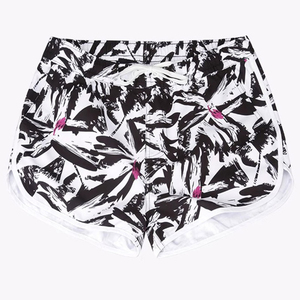 Short de bain pour homme à imprimé à carreaux, imperméable, séchage rapide, taille mi-haute, cordon de serrage, en polyester et coton tricoté - Product Image 2