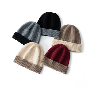 Best Selling Custom Winter Knit <b>Beanie</b> <b>Hat</b> 100% Acrylic Daily Use Manufacturer Wholesale Bulk Supply for Fashion Brands - Product Image 6