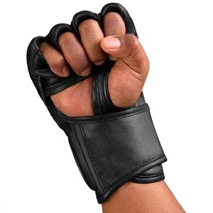 Guantes de Grappling MMA de Cuero Vacuno Personalizados con Agarre Ergonómico, Correa de Muñeca Ajustable, Impermeables y Ligeros – ¡Imprescindibles para tu Compra! - Product Image 4