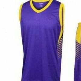 Uniforme de Baloncesto Transpirable de Alta Calidad, Color y Logotipo Personalizados, 100% Poliéster, Servicio OEM, Venta al Por Mayor - Product Image 2