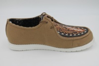 Outillage à la main indien et sculpture chaussures de style mexicain occidental chaussures de mode de style dernier cri pour un usage quotidien chaussures de fête
