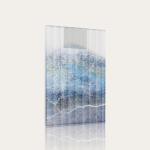 Vidrio de Arte Antiguo tintado al aire libre laminado antiguo ácido templado decorativo personalizado para uso doméstico - Product Image 3