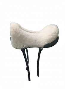 อานม้าแบบ Snap-on สำหรับขี่ม้าแบบอังกฤษ พร้อมโครงสร้างไฟเบอร์หุ้มหนังสังเคราะห์ ฮาร์ดแวร์ชุบนิกเกิล ดีไซน์ทนทาน - Product Image 6