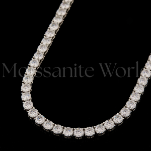 Chaîne cubaine en moissanite la plus vendue pour hommes, collier à maillons hip-hop glacé avec pierres étincelantes, bijoux de mode de luxe - Product Image 5