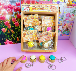 พวงกุญแจของเล่นบีบอัดรูปซาลาเปา - Product Image 3