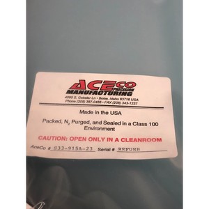 Aceco S33-915โล่, การสะสม, 151246-ความไว้วางใจอุปกรณ์เซมิคอนดักเตอร์ทั่วโลกมรดกและชิ้นส่วนที่ - Product Image 1