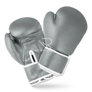 Gants de boxe professionnels en cuir de vachette personnalisés de haute qualité 10 oz pour adultes, antidérapants, fermeture auto-agrippante, sur mesure - Product Image 6