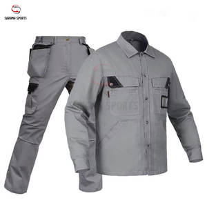 Combinaison de travail ignifuge et résistante aux flammes pour la construction, durable, pour l'extérieur et l'usine - Product Image 1