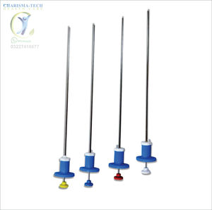 Pistolet d'insémination artificielle pour bétail en acier inoxydable, réglable, durable, bleu, instrument d'élevage - Product Image 5