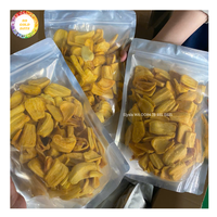 Natuurlijke zoete jackfruitchips, knapperig, vacuüm gefrituurd, Vietnamese gedroogde tropische fruitsnack, bulkverpakking, groothandel, export, private label