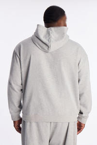 Sudaderas con Capucha de Felpa 100% Algodón para Hombre, Talla Grande, Unisex, OEM, Transpirables, con Logotipo Personalizado, Fabricación B2B de Alta Calidad - Product Image 5