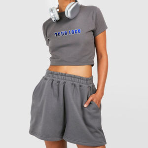 Débardeurs courts pour femmes à faible MOQ pour l'été – Nouveau design personnalisé de qualité supérieure pour le sport et les loisirs - Product Image 1