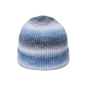 Knit Beanie <b>Hat</b> <b>Winter</b> Warm Thick Soft Acrylic Unisex Streetwear Fashion Embroidery Logo Knit Beanie <b>Hat</b> - Product Image 1
