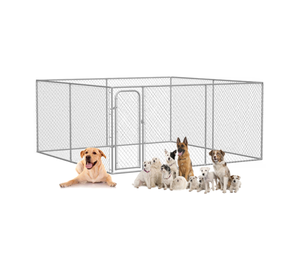 บ้านสุนัขบ้านสุนัขดีไซน์ลวดขนาดใหญ่บ้านสุนัขสำหรับสุนัขกลางแจ้ง - Product Image 1