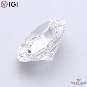 Diamante Ovalado Cultivado en Laboratorio CVD, Color E, Claridad VVS1, para Colgante de Lujo Personalizado de 2.00 Quilates con Certificado IGI - Product Image 5