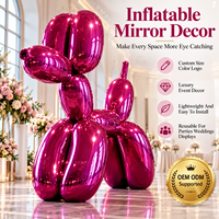 Événements Fête Scène Club Boutique Décoration Publicité Gonflable Miroir Sphère Miroir Gonflable PVC Miroir Sphère Conception