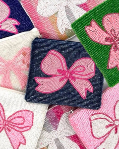 Monedero de mano con diseño nuevo, bordado con cuentas, hecho a mano, mini bolso con color personalizado para mujeres y niñas - Product Image 1