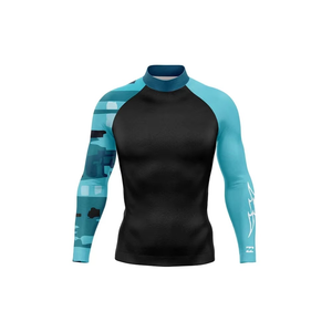 Camiseta de Manga Larga para Hombre, Protección UV, Diseño de Alas Rojas, Secado Rápido, Poliéster - Product Image 3