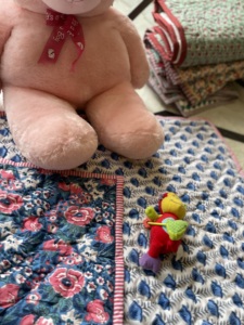 Reversible Printed Cotton <b>Quilt</b> Bohemian <b>Floral</b> Design Handmade All Season Home Decor Reversible Block Print Baby <b>Quilt</b> - Product Image 6