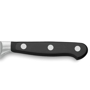 Couteaux à éplucher de qualité supérieure en acier inoxydable, couteaux de cuisine de précision avec manche noir confortable pour couper les fruits et les légumes - Product Image 6