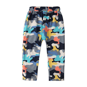 Pantalon cargo camouflage tendance pour filles, coupe droite, écologique, décontracté, automne, tailles 3-14 ans, vente en gros sur mesure - Product Image 2