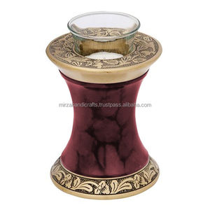 โกศใส่เถ้ากระดูกสำหรับงานศพเด็กทำจากไม้สัก - Product Image 5