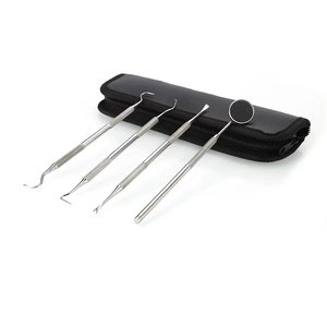 Kit de Limpieza Dental para Dentistas, Sondas Orales de Acero Inoxidable, Pinzas, Herramienta Manual Reutilizable con Certificación CE 1 - Product Image 5