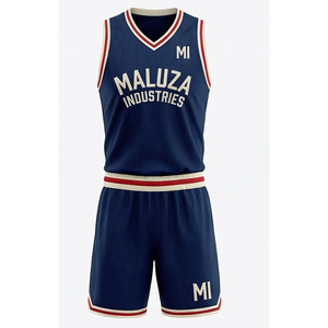 Uniforme de Baloncesto Sublimado de Calidad Profesional, Diseño Personalizado, Conjunto de Camiseta y Pantalones Cortos para Equipo, Tallas Grandes, Transpirable, Impresión Digital sin Decoloración - Product Image 1