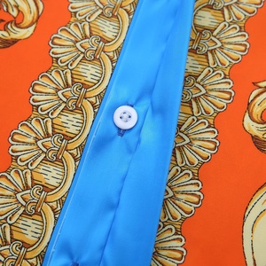 Camisa de sublimación de patrón sólido para hombres de alta calidad, camisas de manga larga con botones, poliéster 100% con logotipo personalizado de bolsillo - Product Image 5