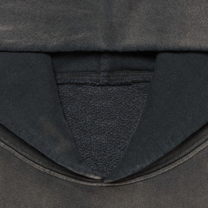 Sudadera con Capucha Extra Grande para Hombre, 100% Algodón, Felpa Francesa, Color Sólido, Casual, con Bolsillo Delantero, Acabado Lavado - Product Image 4