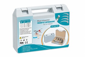 Laringoscopio LED Veterinario Metálico para Manejo de Vías Respiratorias, Espejo de Rescate de Emergencia con Mango a Batería - Product Image 3