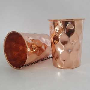 Water Glass Suitable For Everyday Serving And Hospitality Use Luxury Copper Glassware Adds A Sophisticated Touch To Any Dining - Product Image 5