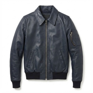 2026 Men's Comfortable Warm Leather Jacket High Quality Customized Winter Coat In Wholesale High Quality Low Price - Product Image 1